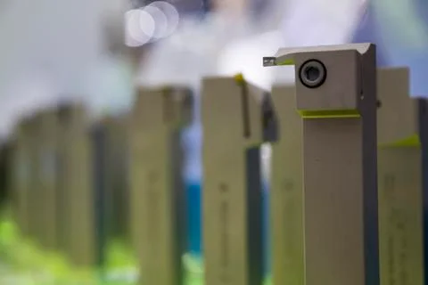 Cutting tool for machining process Stock Photos