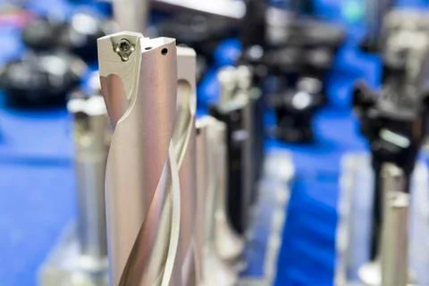 Cutting tool for machining process Stock Photos