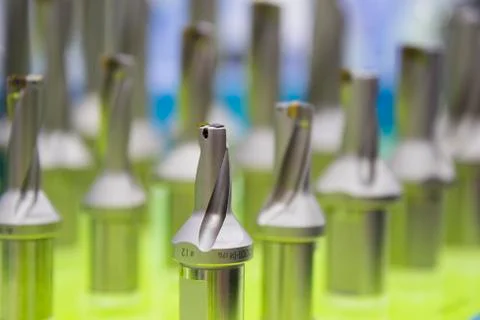 Cutting tool for machining process Stock Photos