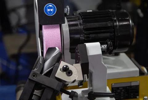 Cutting tool sharpening Stock Photos