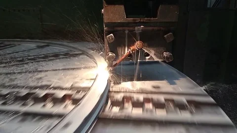 The cutting tool in the tool holder with the pouring lubricating-cooling Stock Footage 82718234