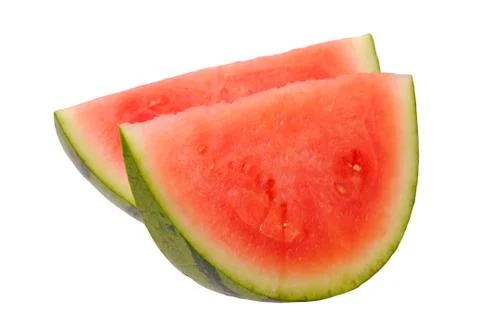 Cutting watermelon Stock Photos