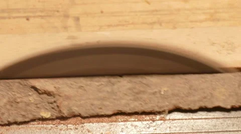Cutting Wood Stock Footage 58681707