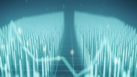 Cuttingedge imagery illustrating evolution of digital analytics. Innovative Stock Footage 330039586