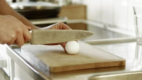 CuttingEgg Vídeo Stock 171347053