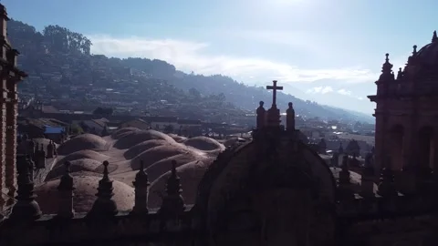 Cuzco aerial 2 Stock Footage 170381458
