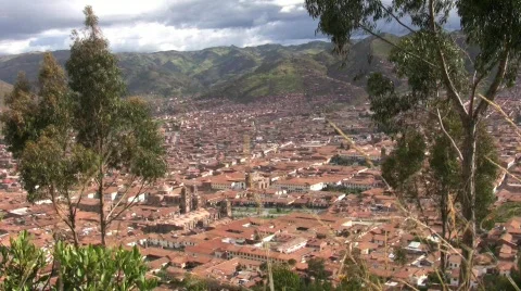 Cuzco peru view Stock Footage 372831
