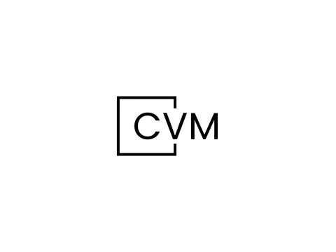 CVM letter initial logo design vector illustration Stock Illustration