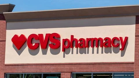 CVS pharmacy sign on a CVS store Stock Photos