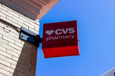 CVS Pharmacy Sign Stock Photos