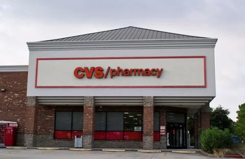 CVS Pharmacy storefront in Humble, TX. Foto stock