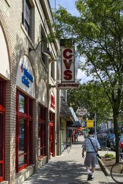 CVS sign Stock Photos
