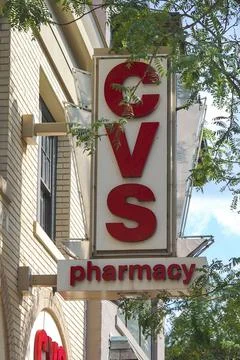 CVS store sign Stock Photos