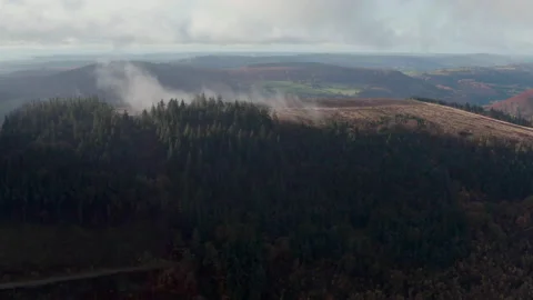 Cwmcarn forest Video stock 147559161