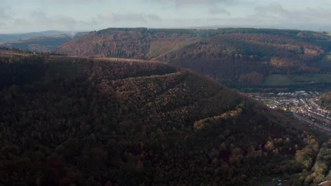 Cwmcarn forest Video stock 147559187