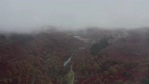Cwmcarn forest Video stock 147566632