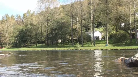 Cwmtillery Lake #1 Stock Footage 8685538