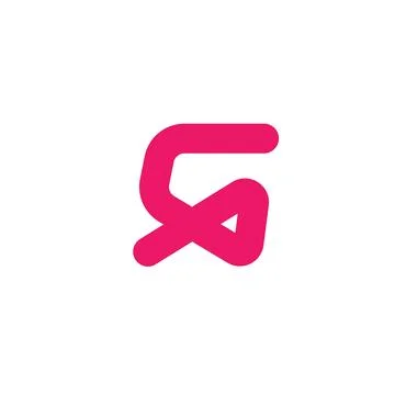 Cx or s  Letter Template vector icon concept design イラスト素材