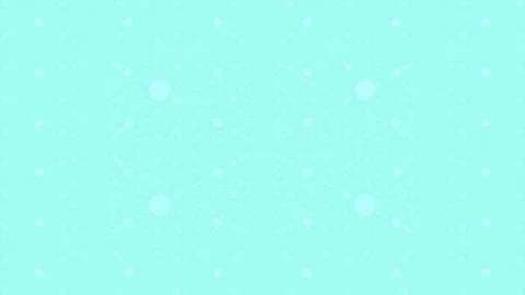 Cyan 3d dots slowly moving in 3d space futuristic geometrical background Stock Footage 307697527
