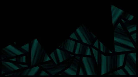 Cyan abstract design parallel lines dark geometrical shapes background Stock Footage 306590913