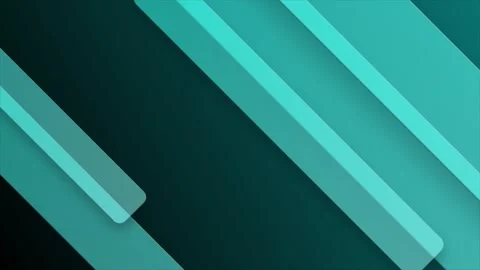 Cyan abstract geometric rectangle shapes minimal background Stock Footage 272639621