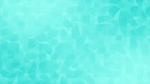 Cyan abstract low poly design wiggling complex geometrical background Stock-Footage 302559709