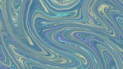Cyan and Gray Neon Fluid 15s Seamless Loop Video Background Vidéo 340971510