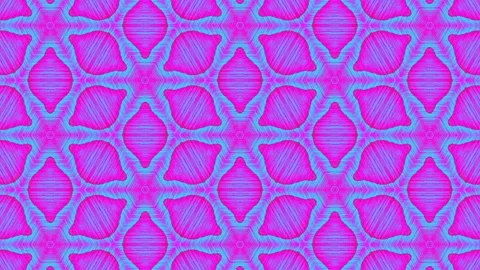A cyan and light blue hexagonal pattern animated to appear like a dynamic Stock Footage 260134383
