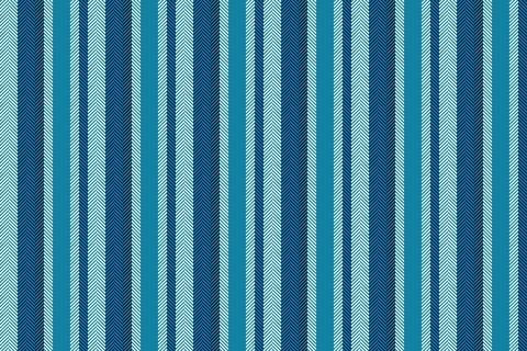 Cyan and white tones define a tailored stripe pattern with ordered stripe int Stock Illustration