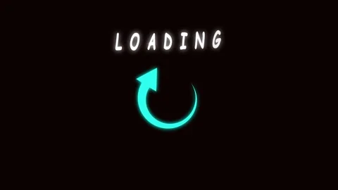Cyan arrow animation looping motion graphics clean minimalist neon effect u.. Stock Footage 321444994