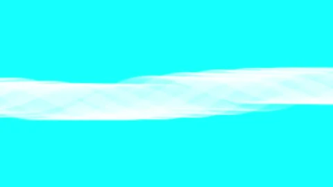 Cyan background with white flowing wave pattern that undulates smoothly. Vídeos de archivo 341658559