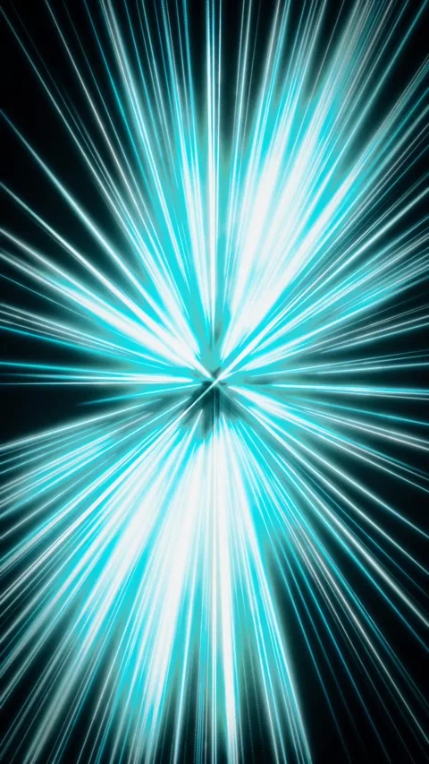Cyan Blue Hyperdrive Light Rays Speed Burst Abstract Energy Background 스톡 동영상 341965304