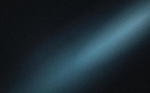 Cyan blue light beam on a dark grainy background, with soft glowing, gradie.. Stock Illustration
