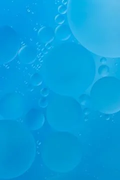 Cyan bubble background Stock Photos