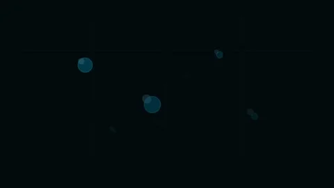 Cyan Bubble Chart Grow Animation Loop Background Stock Footage 342611682
