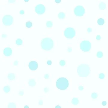 Cyan circle pattern. Seamless vector Stock Illustration