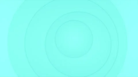 Cyan circles moving pattern geometrical simple and elegant background Video stock 307697310