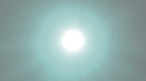 Cyan Circular Tunnel Stock Footage 43244140