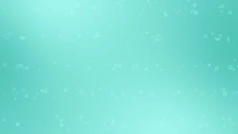 Cyan color bubbles particles moving in line simple and classy background Stock-Footage 307695488