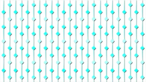 Cyan color Diamond shape pattern simple background, simple shapes background Video stock 272623246