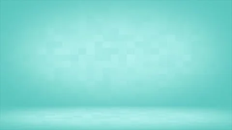 Cyan color simple and classy empty room business background Stock Footage 296630231