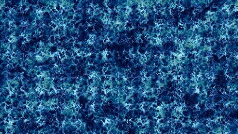 Cyan color square digital gradient background 스톡 일러스트
