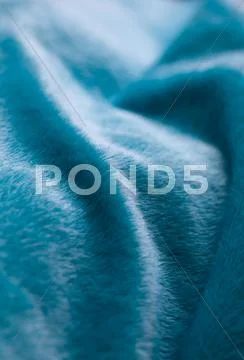 Cyan colored blanked Stock Photos