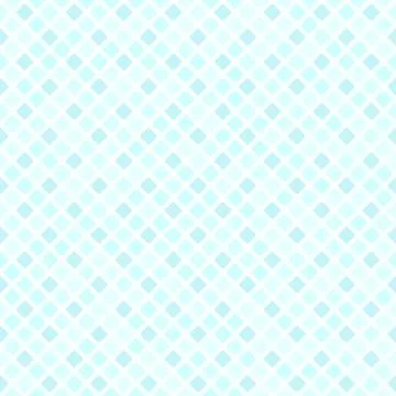 Cyan diamond pattern. Seamless vector Stock Illustration