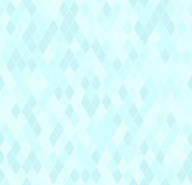 Cyan diamond pattern. Seamless vector Illustrazione stock