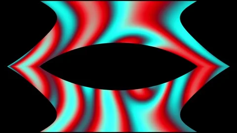 Cyan geometric neon light structures flashing in futuristic rhythm Vidéo 333860815