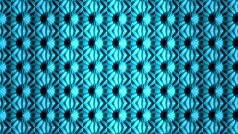 Cyan Geometric Pyramid Grid Pattern Abstract Blue Crystal Texture Stock Illustration