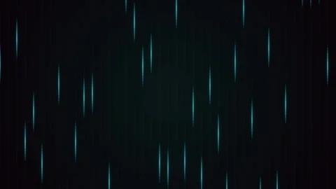 Cyan glowing futuristic tech matrix grid Stock Footage 345187729