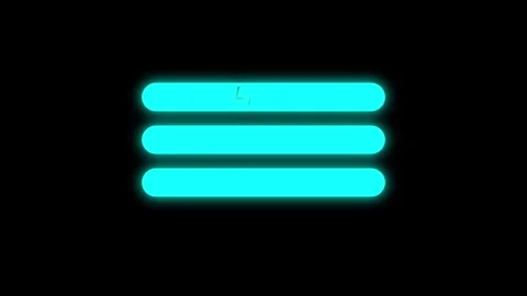 Cyan glowing social interaction bars with LIKE, COMMENT, SHARE text on blac.. Stock Footage 321586023