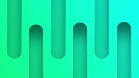 Cyan gradient 3D Lines background Stock Footage 171726201